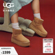 UGG秋季女士休閑舒適經(jīng)典純色厚底保暖迷你時(shí)尚短靴雪地靴1134991 CHE | 栗色 37