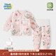 童戀初心寶寶秋衣套裝春秋季嬰兒衣服純棉兒童分體保暖內衣夾棉男女童冬季