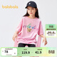巴拉巴拉女童套裝夏季兒童裝2024夏裝中大童兩件套印花潮208224119016
