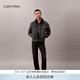 Calvin KleinJeans秋冬男士美式潮流復古ck舒適仿羊羔絨翻領(lǐng)潮殼牛仔外套