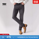 Levi's李維斯冬暖系列男士502錐型美式復古vintage休閑牛仔長(cháng)褲 黑色 32 (32)