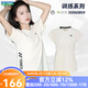 YONEX新品尤尼克斯羽毛球服短袖女運動(dòng)T恤透氣速干運動(dòng)上衣網(wǎng)球服 女款短袖215065 象牙白 L