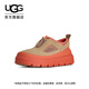 UGG夏季新款男女同款舒適時(shí)尚低幫厚底網(wǎng)面款抽繩休閑鞋 1174995 MBRG | 芥菜籽色/三文魚(yú)橘色 42
