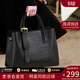 viney手提包包女包牛皮斜挎包輕奢媽媽包中年生日禮物送女友老婆 【黑色】高檔實(shí)用品牌托特包 時(shí)尚輕奢百搭大容量通勤單肩包