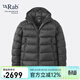Rab睿坡Neutrino Pro Hoody男士戶(hù)外800蓬加厚鵝絨連帽羽絨服 QDB-85 黑色 M