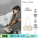 紐芝蘭（NUCELLE）飛馬保齡球包2026新輕奢小眾法棍包女士單肩腋下包生日禮物送女生