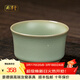 周澤堂 粉青汝窯茶杯 景德鎮陶瓷功夫茶具高端主人杯男女士個(gè)人泡茶專(zhuān)用 滿(mǎn)月杯80ml
