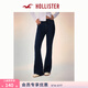 HOLLISTER25秋冬Y2K水洗高腰喇叭牛仔褲女裝355-5839 深色水洗 23 160/58A 000標準版