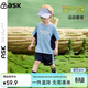 ASK JUNIOR童裝兒童套裝男童跑步運動(dòng)夏裝速干嬰幼短袖T恤短褲寶寶兩件套