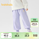 巴拉巴拉童裝女童褲子兒童秋裝小童寶寶時(shí)尚甜美休閑長(cháng)褲 薰衣紫70030 100 cm