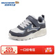 Skechers斯凱奇兒童板鞋男童時(shí)尚潮流休閑鞋舒適透氣低幫板鞋403645L