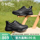金利來(lái)（Goldlion）男鞋冬款緩震耐磨氣墊底運動(dòng)鞋商務(wù)羊皮鞋G567530644AAA黑40