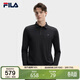 FILA 斐樂(lè )官方男子針織長(cháng)袖POLO衫2026春季新款休閑簡(jiǎn)約基礎上衣