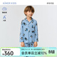 愛(ài)慕兒童家居服莫代爾精梳棉長(cháng)袖睡衣長(cháng)睡褲秋冬新品 上衣-熊貓歪歪 160 （85-100斤）