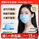 袋鼠醫生一次性醫用外科口罩成人100只防粉塵透氣薄款防曬防花粉過(guò)敏鼻炎