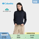 Columbia哥倫比亞戶(hù)外女子吸濕速干透氣旅行運動(dòng)長(cháng)袖T恤AK9695 010黑色 歐美修身版型 M(160/84A)