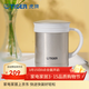 虎牌（TIGER）保溫杯茶濾網(wǎng)杯辦公型馬克杯真空杯水杯 CWM-A035 350ml 金灰色NN 350ml