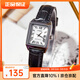 卡西歐（CASIO）手表女 ins網(wǎng)紅復古經(jīng)典小方塊 學(xué)生氣質(zhì)指針石英女表情人節禮物 LTP-V007L-7B1