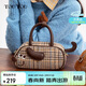 toutou新款女包面包小狗保齡球波士頓包手提包可愛(ài)單肩斜挎包生日禮物