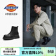 Dickies【李健同款】男士馬丁靴男靴戶(hù)外靴子皮靴男工裝靴 黑色 41