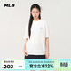 MLB男女短袖T恤潮流百搭純色休閑25秋季新款時(shí)尚3ATSB5053-50IVS-L