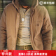 馬登工裝美式復古J141連帽夾克男加絨保暖棉衣春冬防風(fēng)男士棉服外套 卡其色 【棉襖男/衣服冬季/男外套冬季保暖/防寒服】 XL