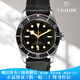帝舵（TUDOR）【二手99新】帝舵男表 碧灣型系列自動(dòng)機械精鋼日歷39/41MM夜光防水表二手奢侈品腕表手表 41皮帶小黑盾M79230N-0008