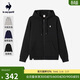 樂(lè )卡克法國公雞新款春季男女簡(jiǎn)約運動(dòng)連帽衛衣外套L253UECTJK01
