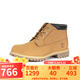 添柏嵐（Timberland）男靴踢不爛戶(hù)外鞋防水潮靴中幫鞋黃靴|23061W寬版 小麥色 41.5 (US8)