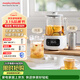 摩飛電器（Morphyrichards）全玻璃養生壺1.5升恒溫壺燒水壺熱水壺家用多功能煮茶壺0膠水0拼接風(fēng)冷降溫甜品燕窩MR5606