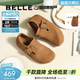 百麗（Belle）周雨彤同款全麥吐司厚底內增高女商場(chǎng)休閑全包勃肯鞋E6V1DDM5預售 棕色-單里（2代 | 4cm跟高） 36