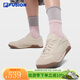 FILA FUSION斐樂(lè )羽翼鞋丨德訓鞋2026春季新款復古阿甘鞋子女鞋T頭板鞋 杏仁奶白-AM 38