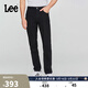 Lee中腰錐形日常顯瘦經(jīng)典五袋款男牛仔褲休閑潮流