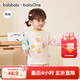 巴拉巴拉（BALABALA）【balaOne】巴拉巴拉童裝兒童長(cháng)袖t恤男女童2026新款春秋裝純棉萌 白粉兔兔10501 110
