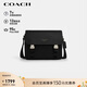 蔻馳（COACH）【品牌直供】禮物男士RACER中號單肩手提斜挎包黑色CU110