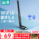 山澤usb無(wú)線(xiàn)網(wǎng)卡藍牙wifi二合一接收器AX900發(fā)射器 5.4藍牙適配器臺式機電腦專(zhuān)用插主機筆記本外置天線(xiàn)