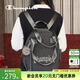 Champion冠軍26春季新款兩用雙肩包復古絨布單肩包手提包兩用女生 深灰