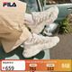 斐樂(lè )（FILA） 楊冪同款|官方女鞋FERN2運動(dòng)鞋2025秋季新款蕨草鞋2代休閑鞋子 奶白/粉綠色-GC 37.5
