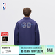 NBA【新款】官方庫里/詹姆斯/杜蘭特情侶款春季薄款梭織外套 藏青(斯蒂芬庫里) L