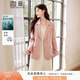 香影粉色西裝外套女2026春季新款氣質(zhì)優(yōu)雅正肩職業(yè)通勤休閑小西服 粉紅 M