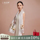 上海故事【升級加密30%】桑蠶絲真絲絲巾披肩禮盒送媽媽婦女節生日禮物