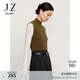 玖姿·安娜蔻輕熟風(fēng)針織衫簡(jiǎn)約時(shí)髦休閑內搭毛衣背心女冬款 墨綠 L
