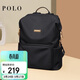 POLO雙肩包女士多隔層收納14英寸電腦包輕便防潑水通勤女包送女友