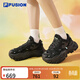 斐樂(lè ) FUSION斐樂(lè )潮牌女鞋硬糖鞋厚底老爹鞋女運動(dòng)鞋女 黑色-BK 35.5