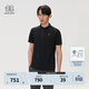 KOLON SPORT/可隆戶(hù)外吸濕速干T恤 男士抗菌珠地POLO T恤 LHPT6MTT25-BK 黑色 2XL 185/104A