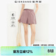 佐丹奴休閑短褲女夏季新款純棉紐扣松緊腰寬松薄款褲子女05405309