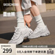 斯凱奇（Skechers）女鞋春季厚底老爹鞋百搭軟底舒適外穿運動(dòng)鞋11959