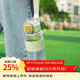 樂(lè )扣樂(lè )扣（LOCK&LOCK）夏季雙飲塑料運動(dòng)水杯帶吸管提手戶(hù)外水壺便攜男女杯子綠色1L