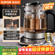 蘇泊爾（SUPOR）養生壺 1.5L煮茶器 玻璃花茶壺 316L不銹鋼恒溫電水壺燒水壺 保溫煮茶壺黑茶 SW-15YJ32
