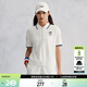 卡帕（Kappa）POLO衫2024新款女夏復古短袖半袖撞色T恤K0E42PD02